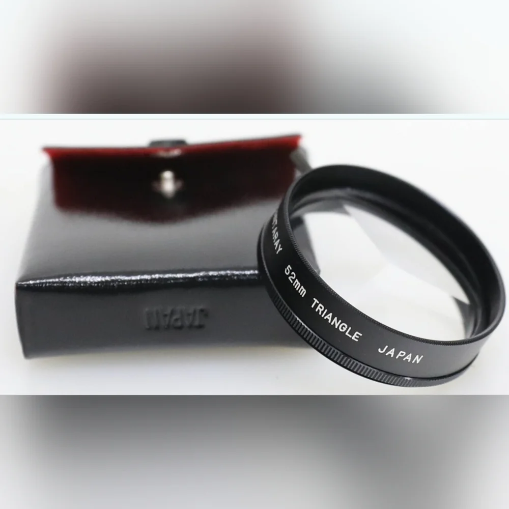 Quantaray 52mm Triangle 3 Image Filter in Case and In Original Box - BRAND NEW